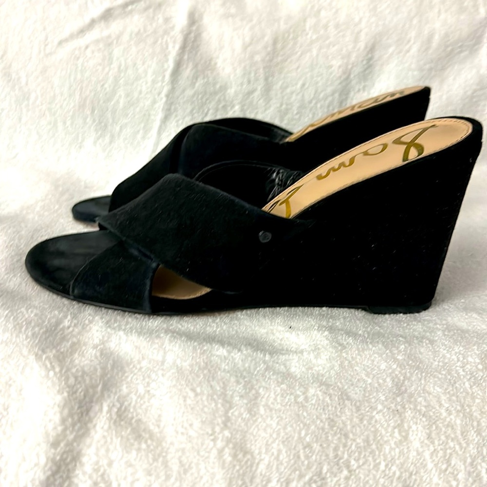 SAM EDELMAN CHIC WEDGE SANDALS 8